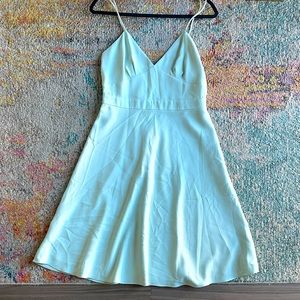 J. Crew Mint Green A-Line Dress, Size 8